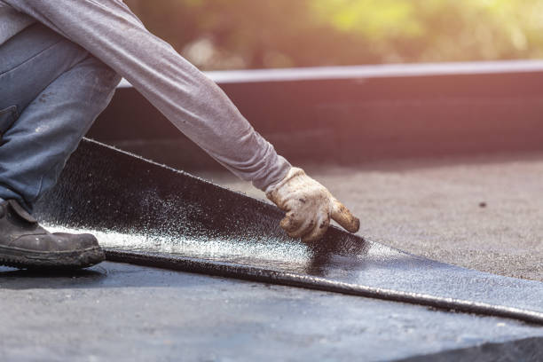 Professional Basement Waterproofing technician working in Stratford, TX